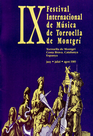 Festival Torroella de Montgrí 1989