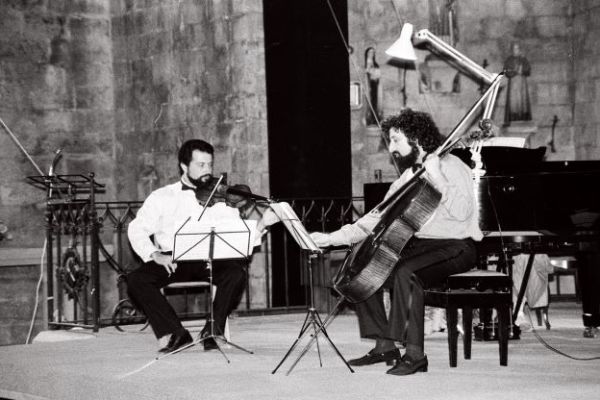 1985 Festival. Dimitry Sitkovetsky, violí_ Mischa Maisky, violoncel