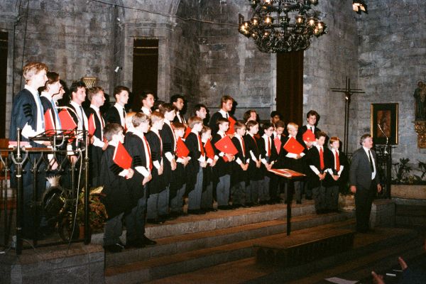 1989. Saint John's College Choir of Cambrige, George H. Guest, Andrew Nethsingha