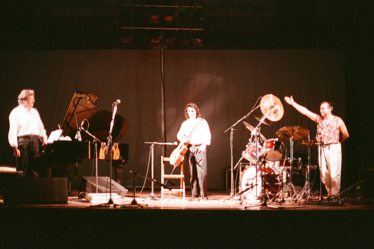 1989. Toti Soler, Santi Arisa, Jordi Sabatés