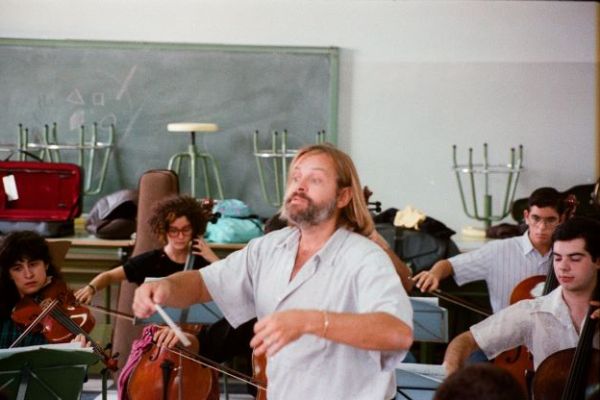 1990. Assaig San Diego Youth Symphony