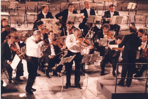 1995 - Orquesta Nacional de España, Félix Ayo, Enrique Santiago, José María Collado - 4