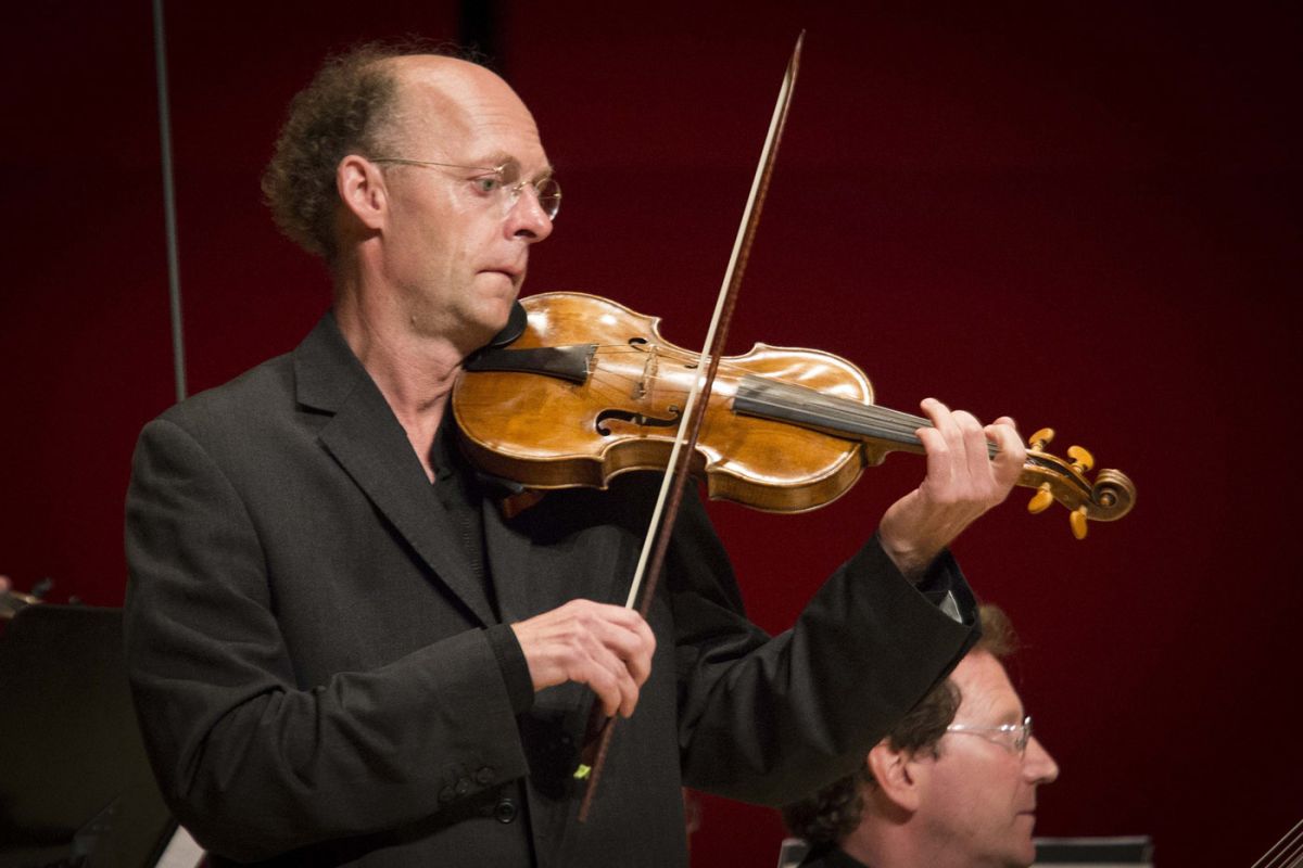 Georg Kallweit, concertino de l'Akademie für Alte Musik.