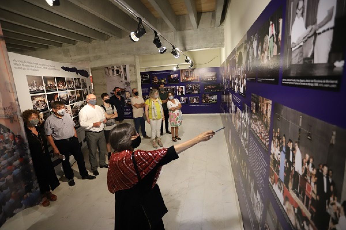 Inauguration of the third part of the exhibition 'From the Church to the Auditorium'